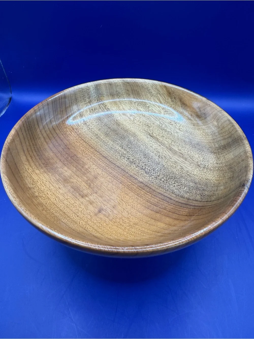 Myrtle Wood Pedestal Serving Bowl